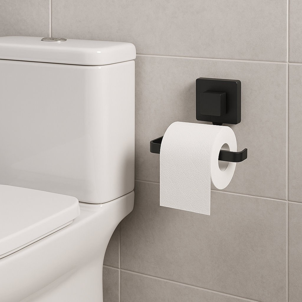 ROHA ZUIGNAP TOILETROLHOUDER